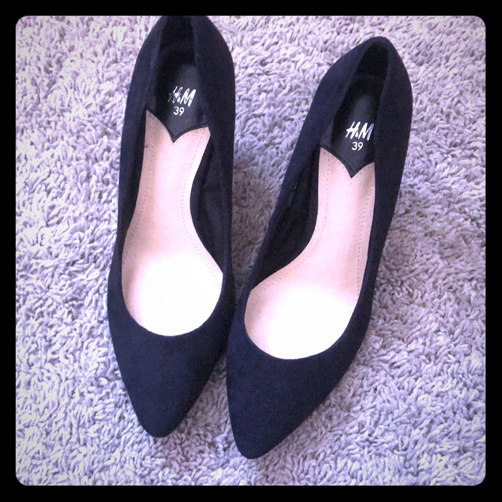 Black heels
